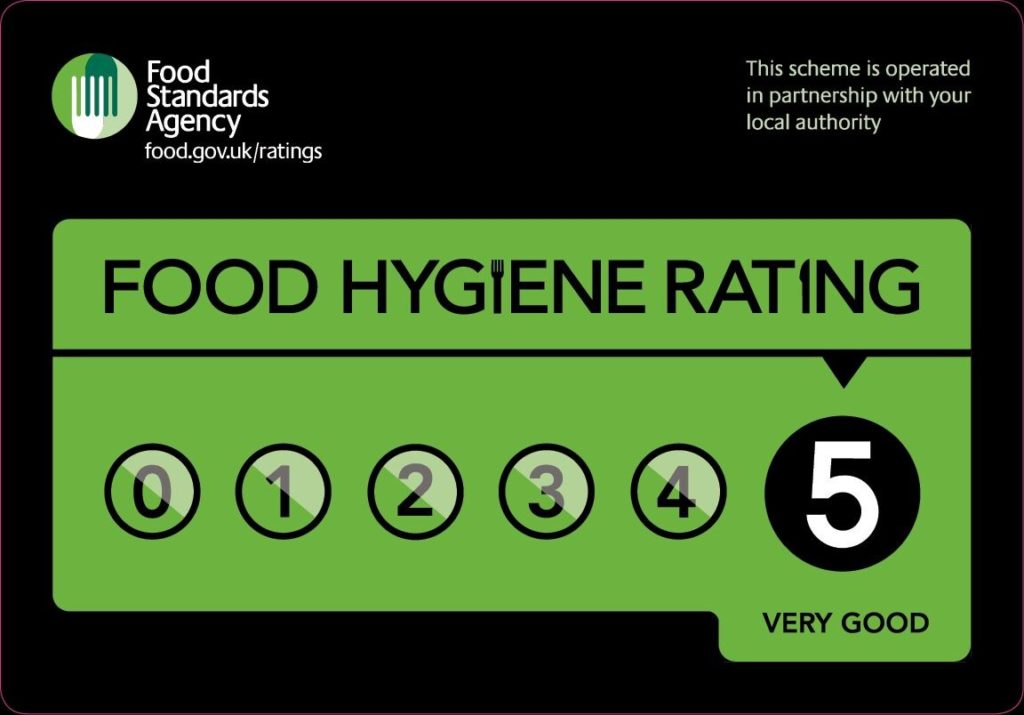 Sample food hygiene rating system